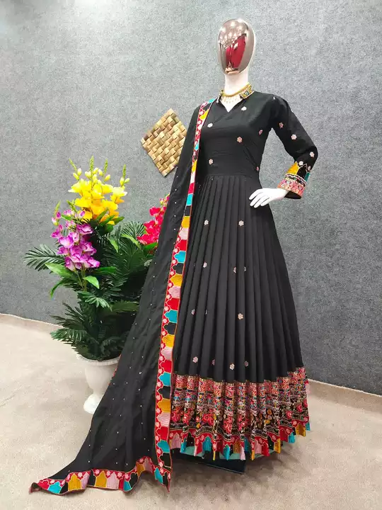 Designer Black Gown uploaded by Shree Ethnic Hub  on 8/17/2022