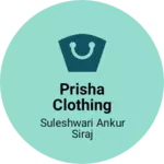 Business logo of Prisha clothing