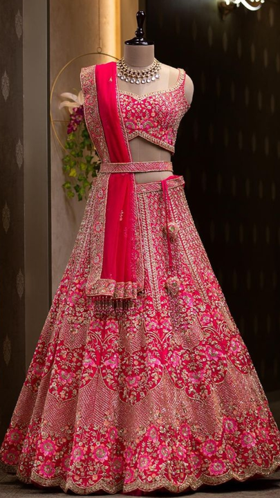 Post image I want 50+ pieces of Lehenga at a total order value of 1599. Please send me price if you have this available.