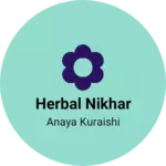 Business logo of Herbal nikhar