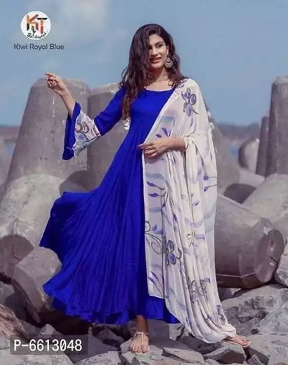 Anarkali sudi  uploaded by Aathish fashion on 8/17/2022