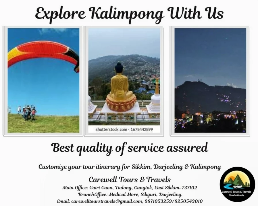 Kalimpong tour packages uploaded by Carewell Tours & Travels on 8/18/2022