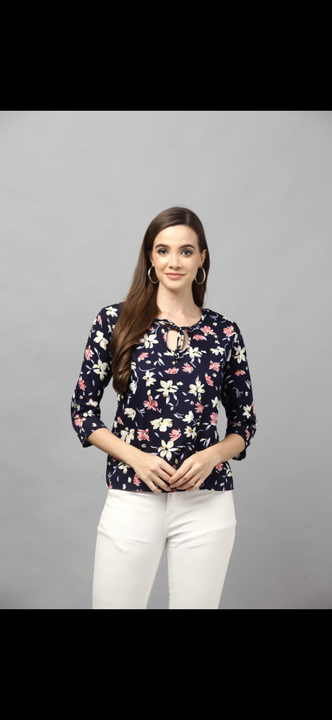 Floral printed top  uploaded by Rathore Fashion House on 8/18/2022
