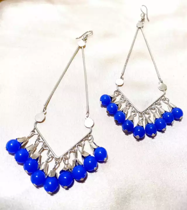 long colour ful earrings  uploaded by business on 8/18/2022