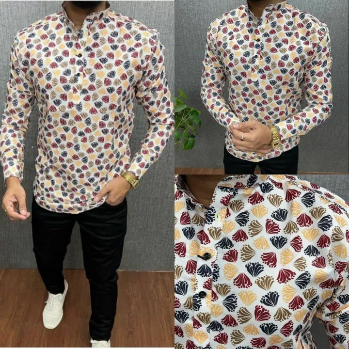 Men's cotton Kurta shirt  uploaded by RR enterprise  on 8/18/2022