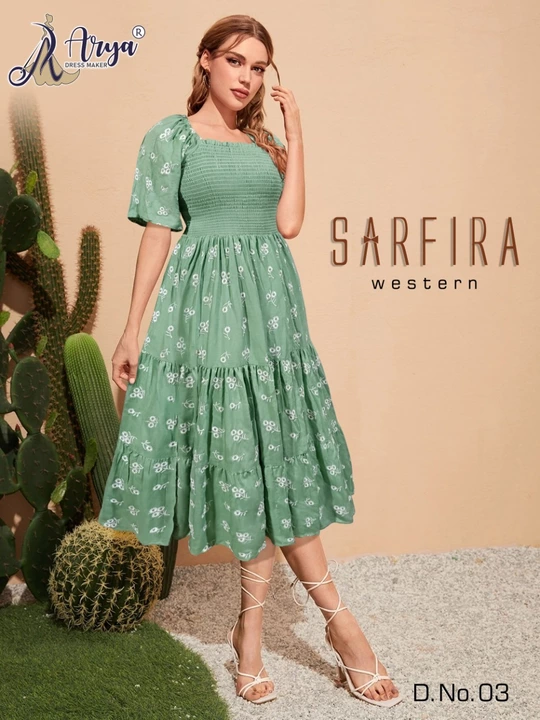SARFIRA WESTERN uploaded by SODHA HANDICRAFTS AND GARMENTS on 8/18/2022