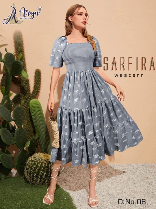 SARFIRA WESTERN uploaded by SODHA HANDICRAFTS AND GARMENTS on 8/18/2022