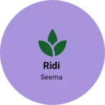 Business logo of Ridi