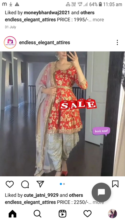 Post image I want 1 pieces of Dhoti kurti woman dress at a total order value of 500. Please send me price if you have this available.