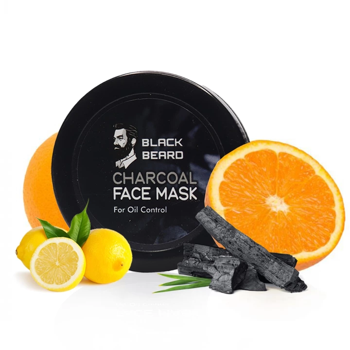 Black beard charcoal facemask uploaded by Zero lifestyle pvt ltd on 8/18/2022