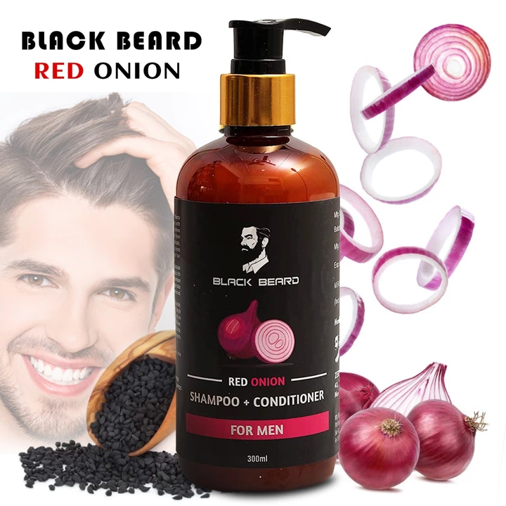 Black beard red onion shampoo  uploaded by Zero lifestyle pvt ltd on 8/18/2022