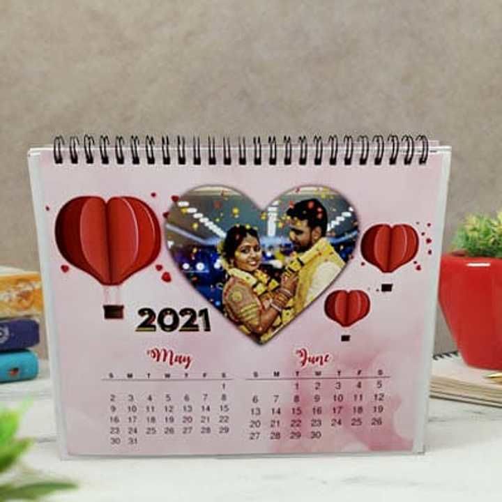 *Calander D.no. 01*

*Personalised 2021 Spiral binding Calander*

*Size: 9.5 inch * 7.5 inch*
 uploaded by business on 11/26/2020
