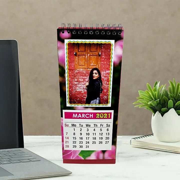 *Calander D.no. 02*

*Personalised 2021 Standing spiral binding calander*

*Size: 9.5 inch * 4 inch* uploaded by business on 11/26/2020