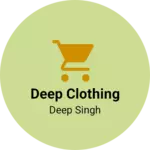 Business logo of Deep clothing