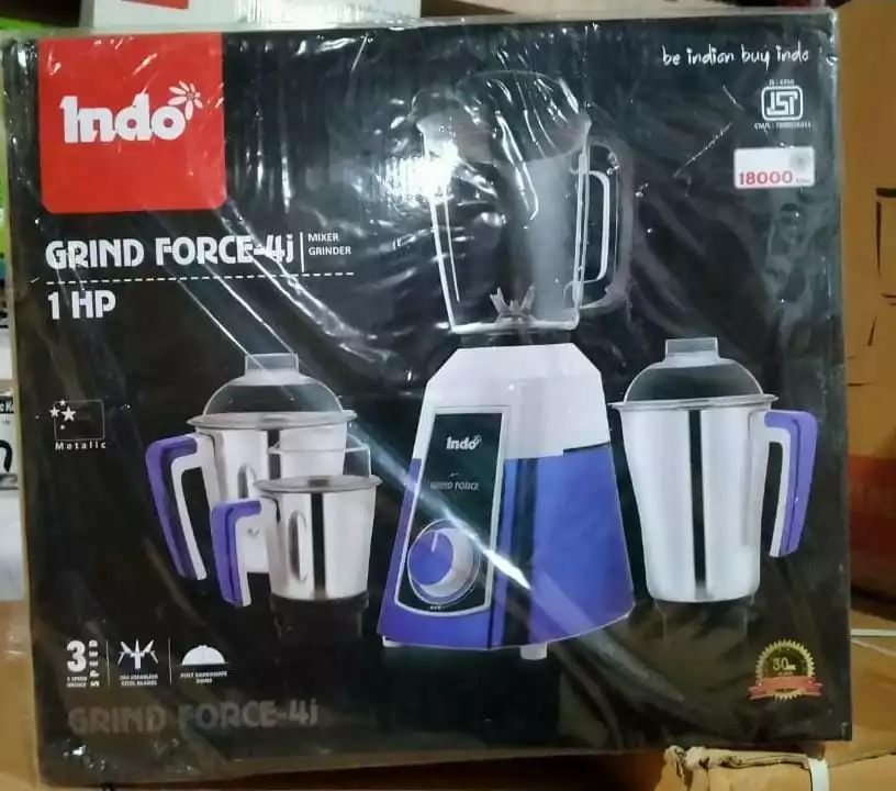 Indo mixer grinder force 1Hp uploaded by business on 8/18/2022