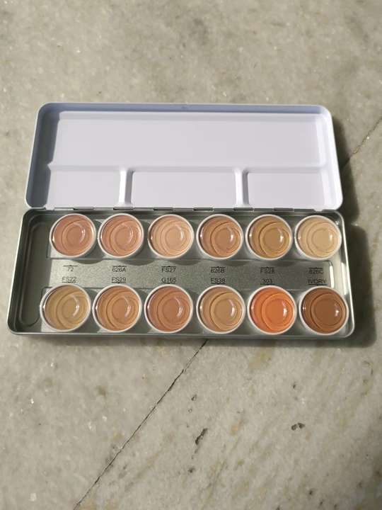 SWISS BEAUTY 12 COLOR SUPRA CONCEALER PALETTE  uploaded by business on 8/18/2022