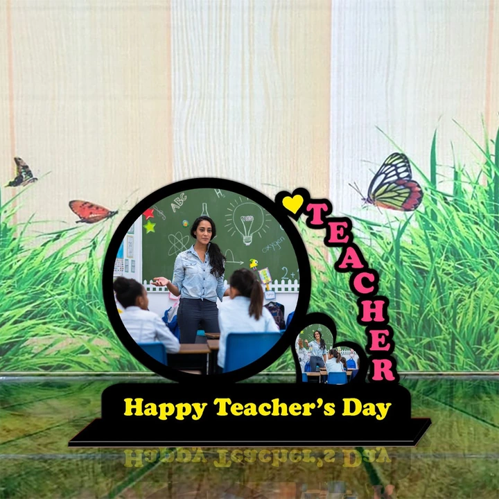 Happy Teachers Day Standee uploaded by BusinessJi.com on 8/18/2022