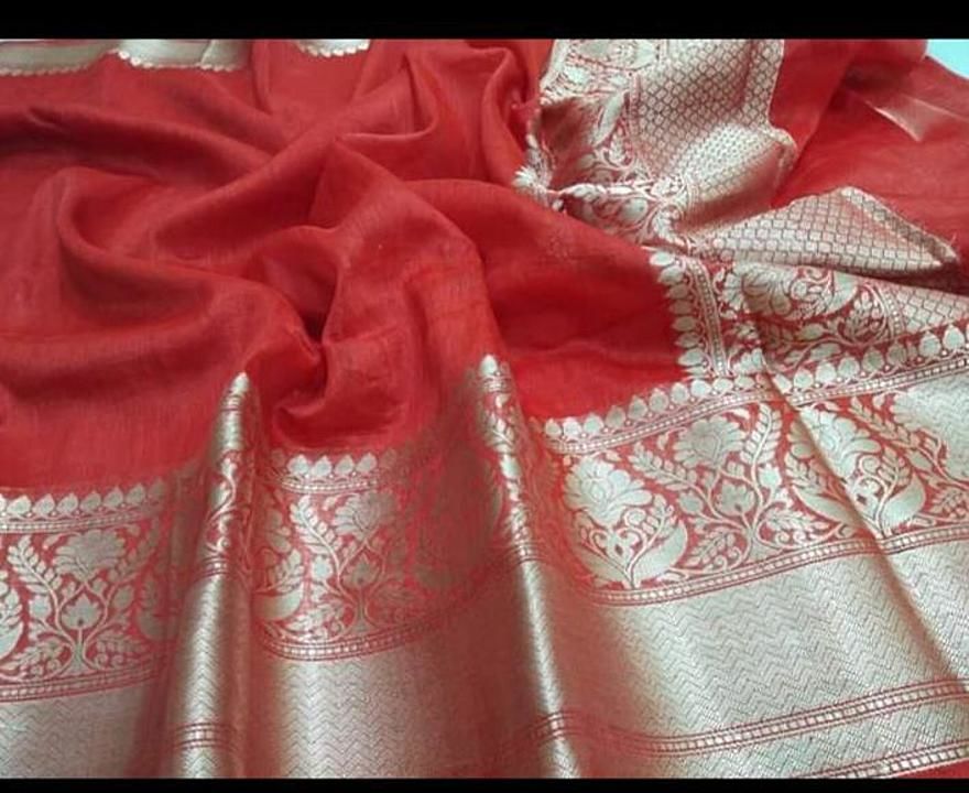 Pure silk linen uploaded by S k handloom  on 11/27/2020