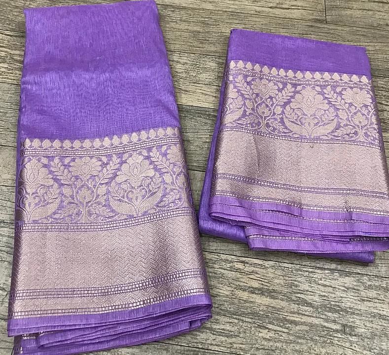 Pure silk linen  uploaded by S k handloom  on 11/27/2020
