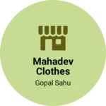 Business logo of mahadev clothes