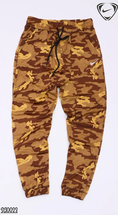  MEN'S JOGGER'S   - DRY FIT - WITH OUT CUFF - CAMOUFLAGE -  BOTH SIDE ZIPPER POCKET uploaded by Bela Enterprise  on 8/18/2022