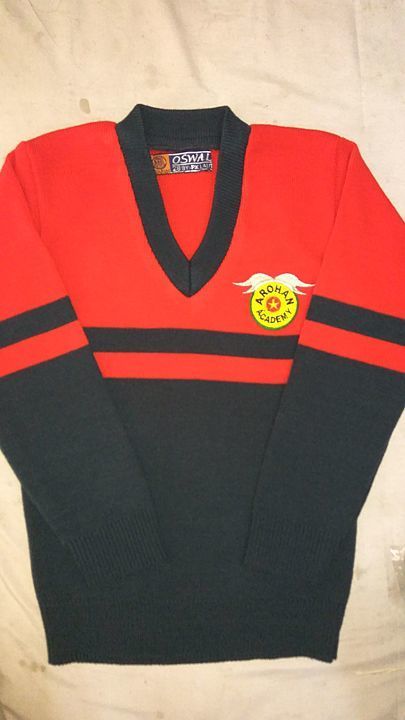 School uniform sweaters, size 26 to 32 , , acrylic yarn count 2/32 uploaded by P k lalit Hosiery on 11/27/2020