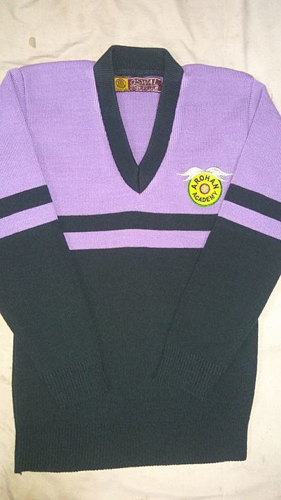 School uniform sweaters, size 26 to 32 , , acrylic yarn count 2/32 uploaded by business on 11/27/2020