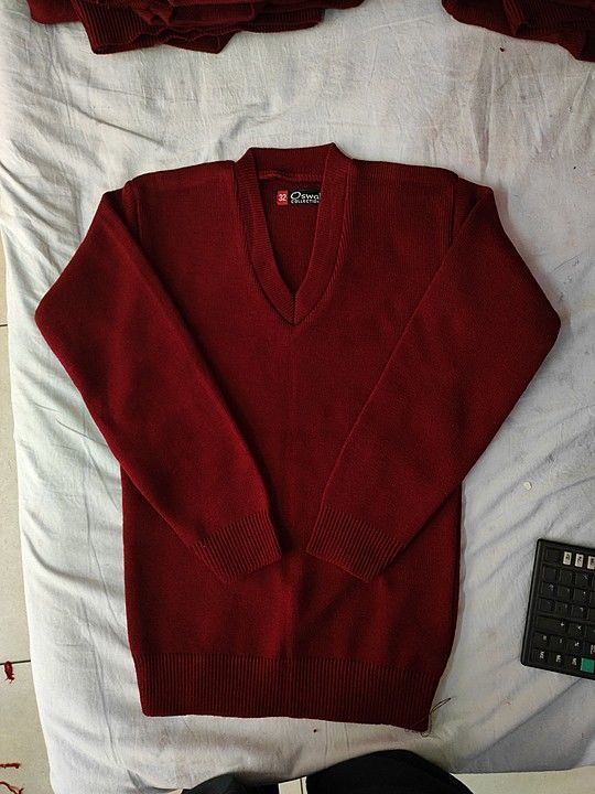 School uniform sweaters, medium range quality , size 28 to 32 , , acrylic yarn count 2/32  uploaded by business on 11/27/2020