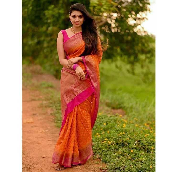 Post image 🔥 *ZENISHA TAXTILE  Presenting Enchanting Yet Breathable Organic Banarasi Sarees For Intimate And Big Fat Indian Weddings, That Are Light On Your Skin And Uplift Your Wedding Shenanigans.*🔥

👉 *CODE:-328*
🌹FABRIC : SOFT BANARASI LICHI SILK CLOTH🌹
🌲DESIGN : BEAUTIFUL RICH PALLU AND JACQUARD WORK ON ALL OVER THE SAREE.🌲
👉🏼BLOUSE - EXCLUSIVE BEAUTIFUL JECARD BORDER BLOUSE.

  *New Rate :-650+$$/-*😍
Malaysia price 70 RM only free postage
 
Ready STOCK 👈 
100% PREMIUM QUALITY 👌


#saree #silksaree