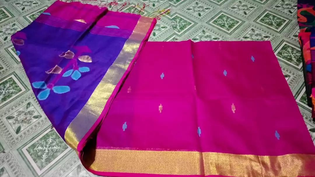 Post image Begampur handloom cotton saree with B.P
