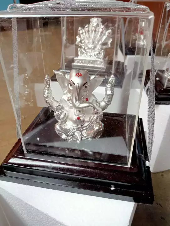 Silver plated murti uploaded by business on 8/19/2022