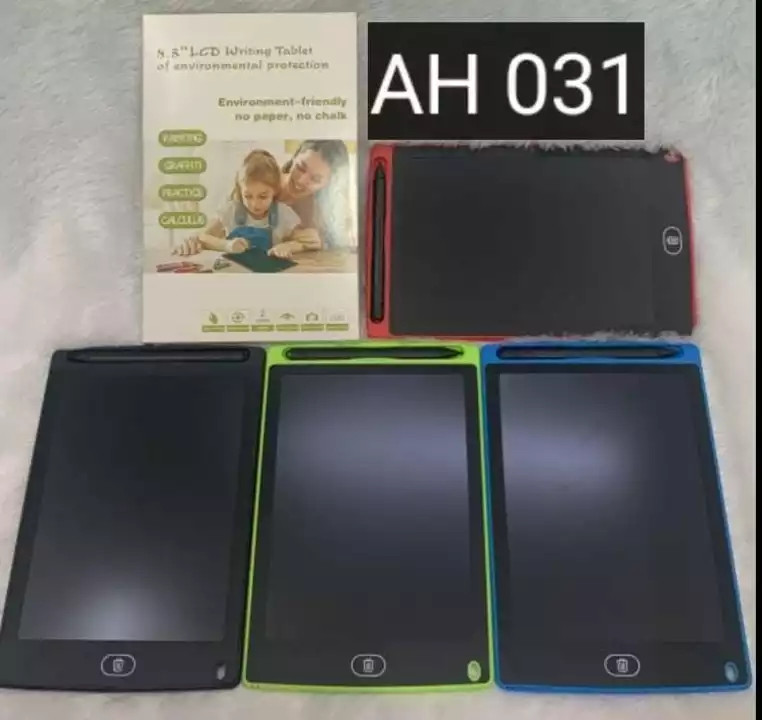 Lcd writing tablet uploaded by Navkar Traders on 8/19/2022