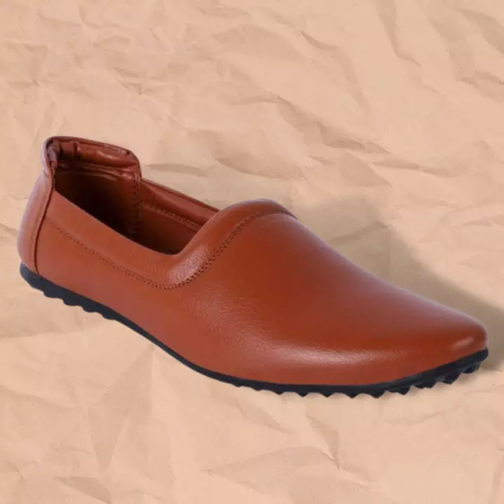 Lazy21 Synthetic Leather Brown 🤎 Comfort And Trendy Slip On Ethnic Footwear For Men 😍🤩 uploaded by www.lazy21.com on 8/19/2022