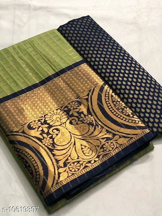 Alisha Fabulous Sarees

Saree Fabric: Cotton Silk
Blouse: Running Blouse
Blouse Fabric: Cotton Silk
 uploaded by business on 11/27/2020