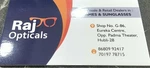 Business logo of Raj opticals 
