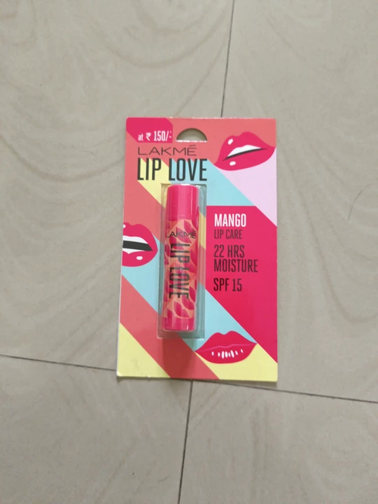 LAKME LIP LOVE MANGO uploaded by business on 8/19/2022