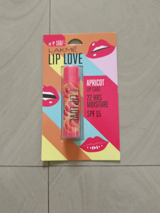 LAKME LIP LOVE APRICOT uploaded by business on 8/19/2022