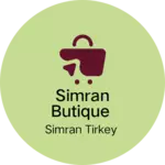 Business logo of Simran butique