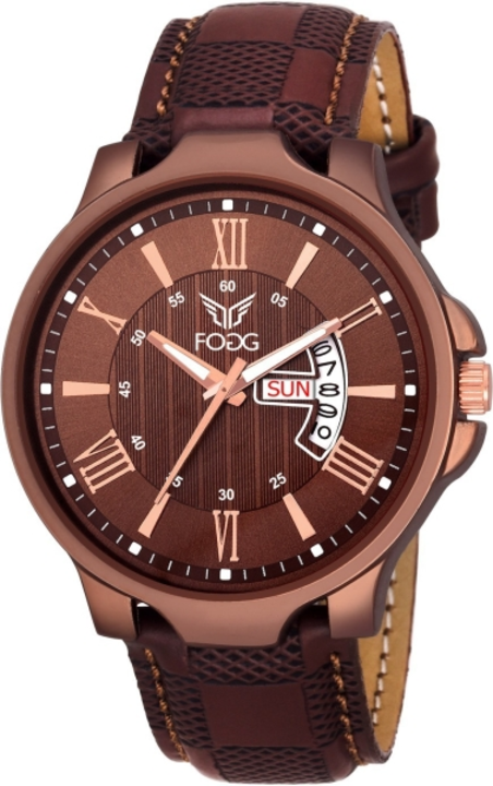 Brown Day and Date Unique New Analog Watch  - For Men uploaded by business on 8/19/2022