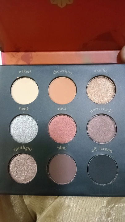 9 colour of eyeshadow just rsv250 .mrp 1650  uploaded by Aruhan products on 8/19/2022
