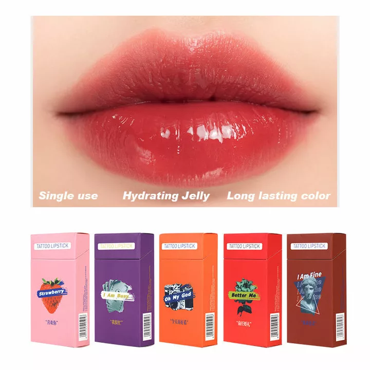 Tattoo Lipstick Sexybaby 5 colors uploaded by Bulk Quality Cosmetics @ Best Prices on 8/19/2022