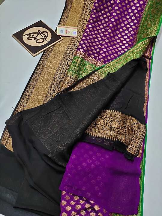 Sarree pure Banarasi
Khaddi jorjatt  silk 
3d Die available uploaded by Ansari Saree Kendra on 11/27/2020