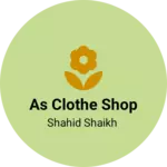 Business logo of As clothe shop