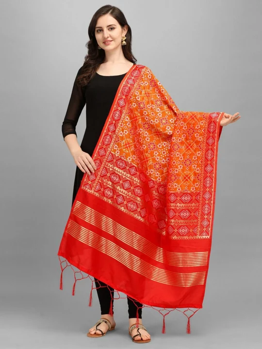 
*NEW patola dupatta design* uploaded by GS Traders on 8/19/2022