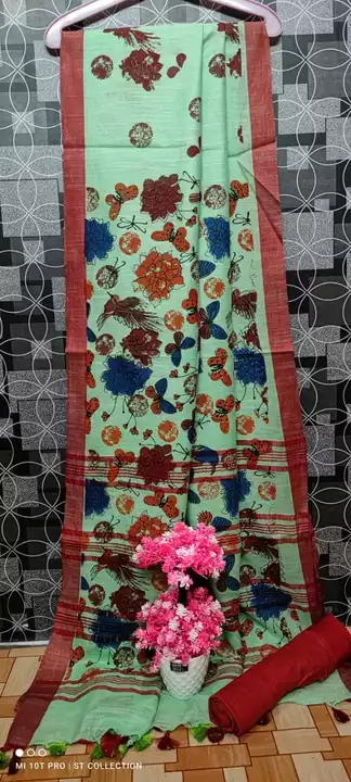 Post image Hey! Checkout my new collection called Cotton Printed saree .
