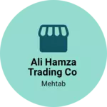 Business logo of Ali hamza trading CO