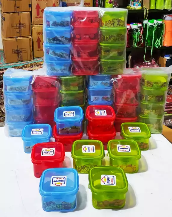 Lock & safe 150 ml square container uploaded by Ansari online store  on 8/20/2022