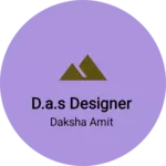 Business logo of D.A.s designer
