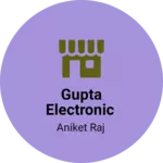 Business logo of Gupta electronic
