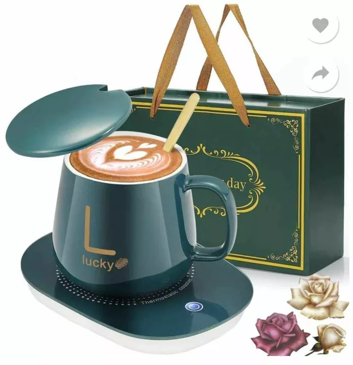 Cup with Warmer Plate Gift Set uploaded by HM Crystal Studio on 8/20/2022